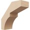 Ekena Millwork 5-inch W x 12-inch D x 12-inch H Monterey Rough Cedar Woodgrain TimberThane Knee Brace, Primed BRCUR05X12X12MONRCPR - alternate 1